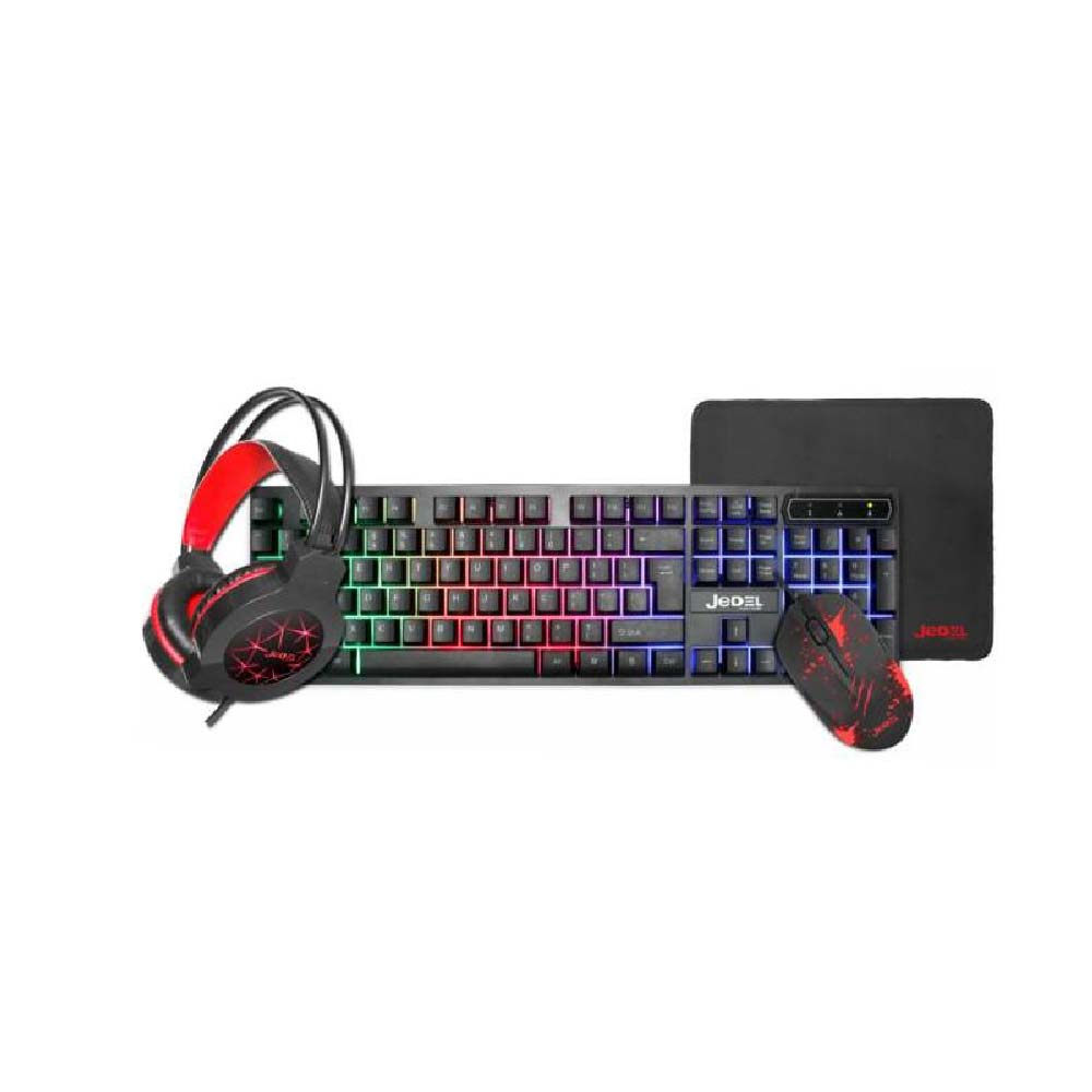 Combo Gamer Rgb Teclado Mouse Diadema