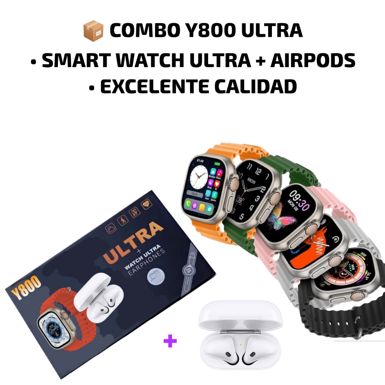 Combo Y800 Ultra Smart Watch Ultra Ai