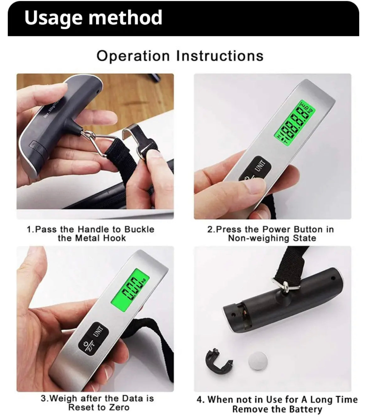 Bascula de Equipaje Electrónica