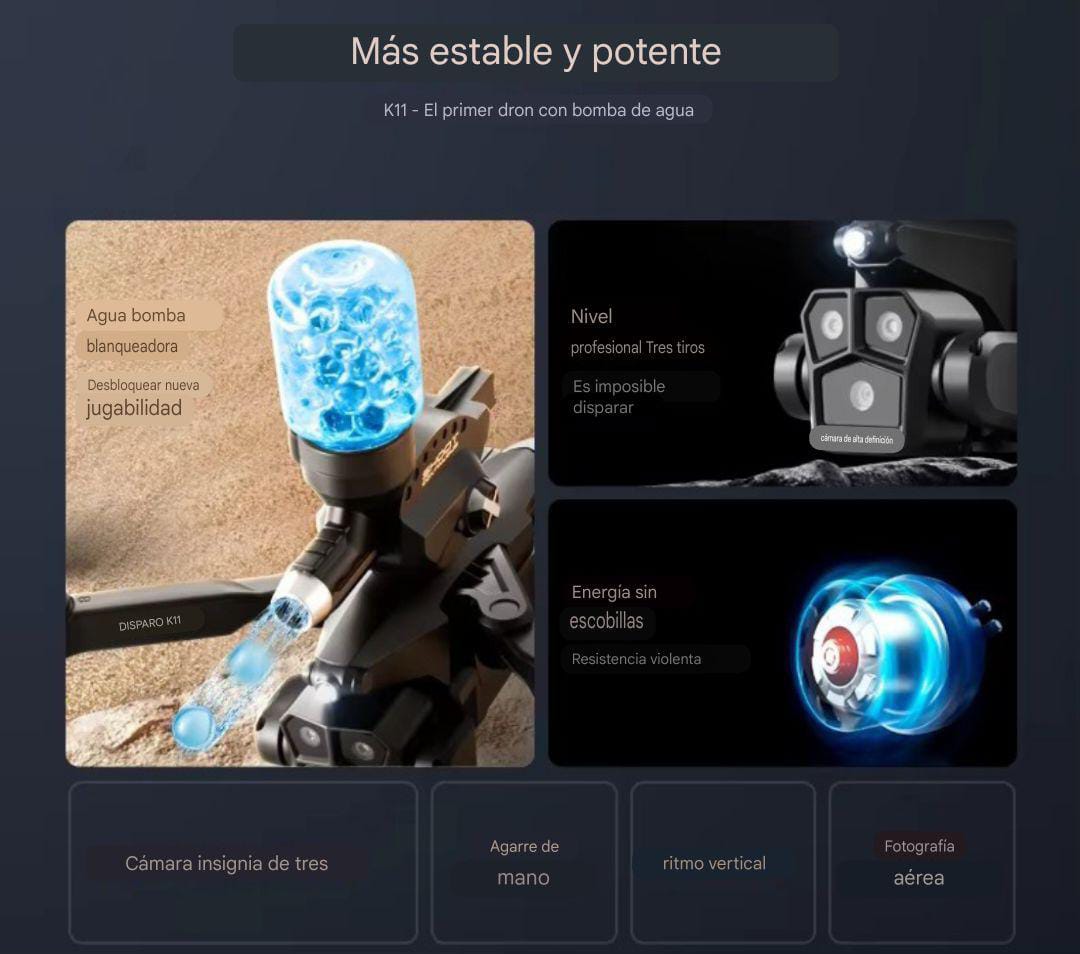 Dron Disparador de Orbeez