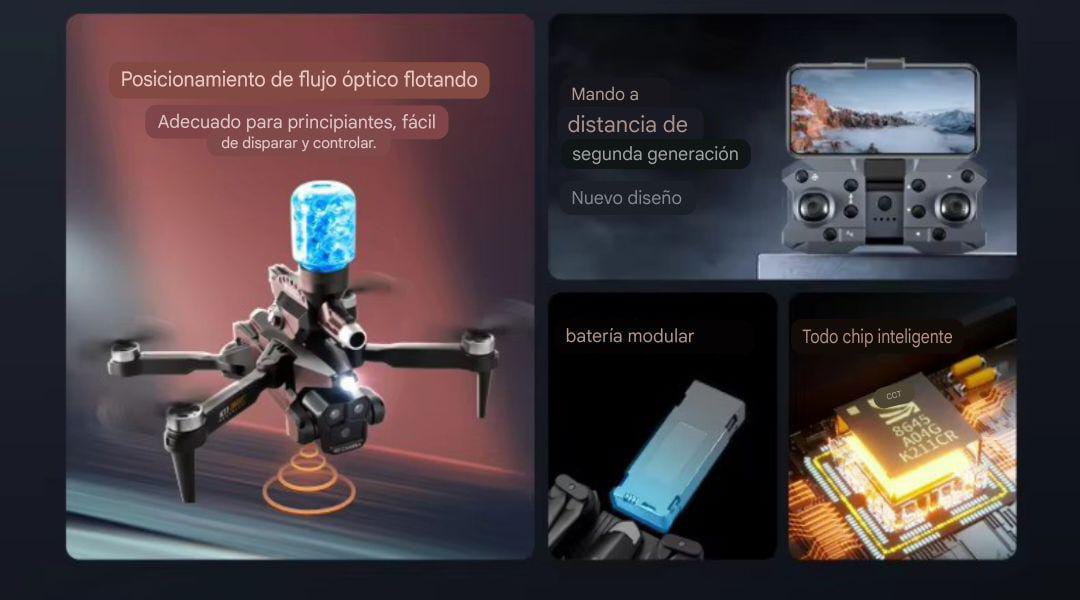 Dron Disparador de Orbeez