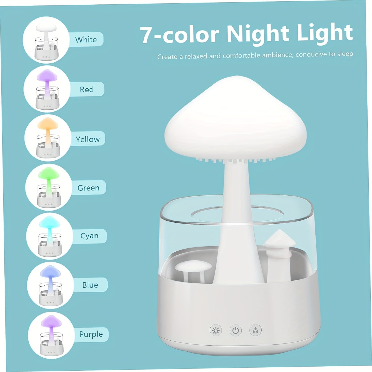 Humidificador Nube de Lluvia