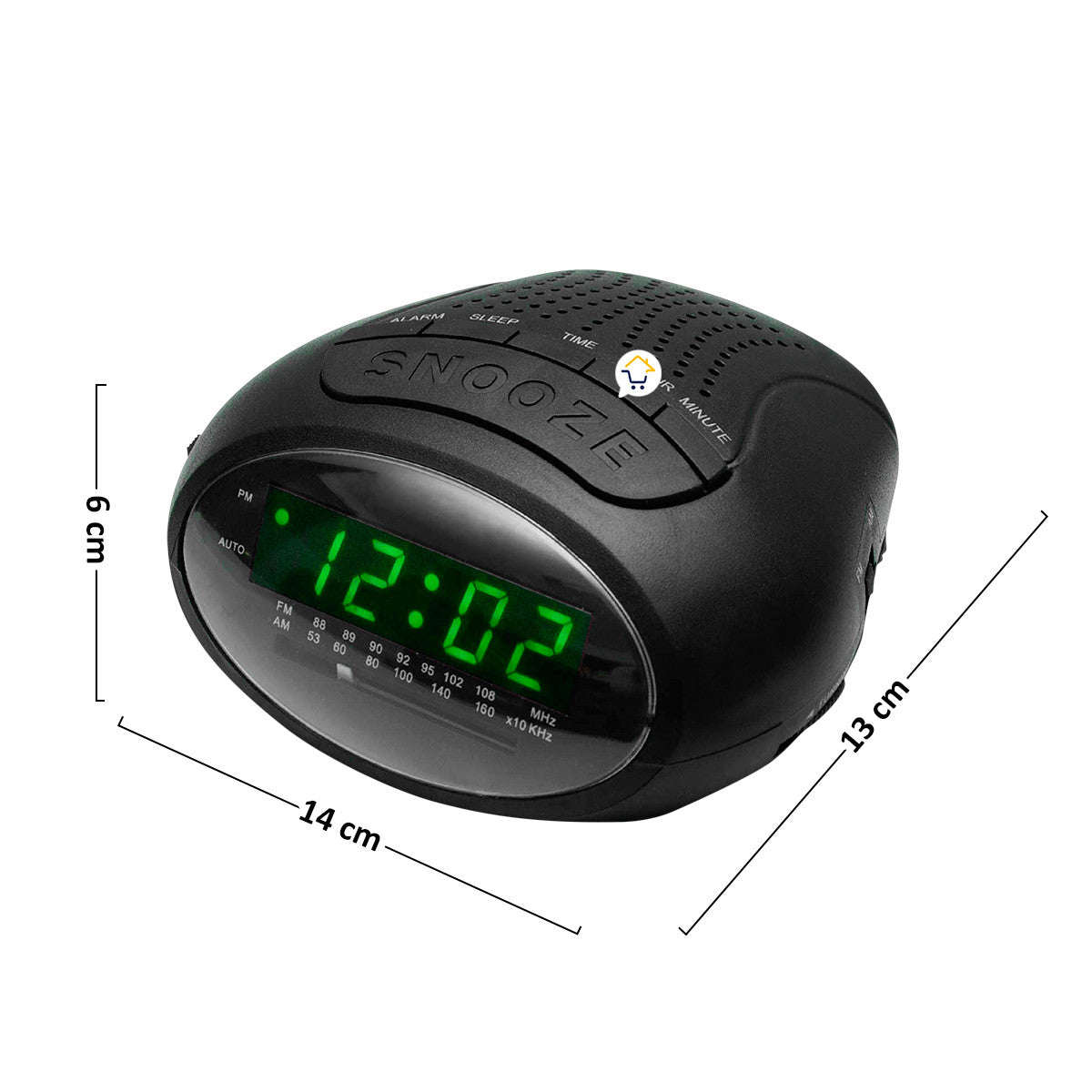 Radio Reloj Digital Despertador