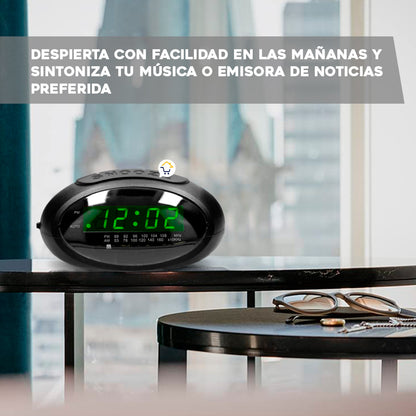 Radio Reloj Digital Despertador