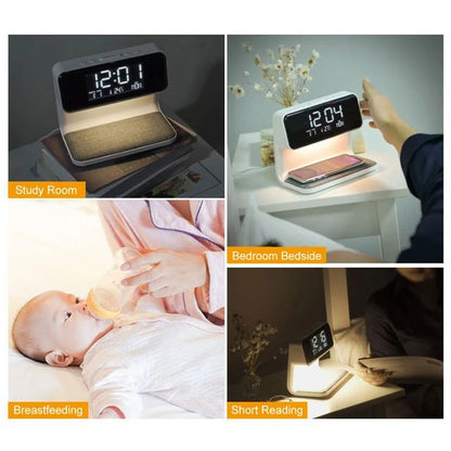 Reloj Despertado Cargador Inalambrico