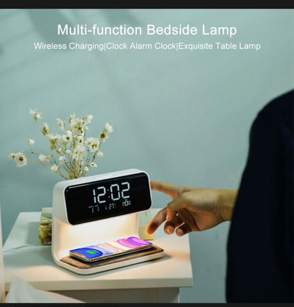 Reloj Despertado Cargador Inalambrico