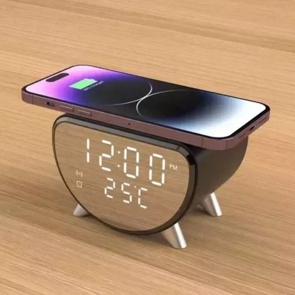 Reloj Despertador Digital Cargador