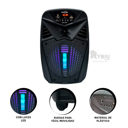 Cabina Sonido Parlante Bluetooth